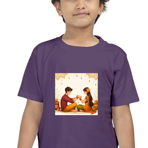 Kids Raksha Bandhan T-shirt | DTF Print