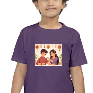 Kids Raksha Bandhan T-shirt | DTF Print