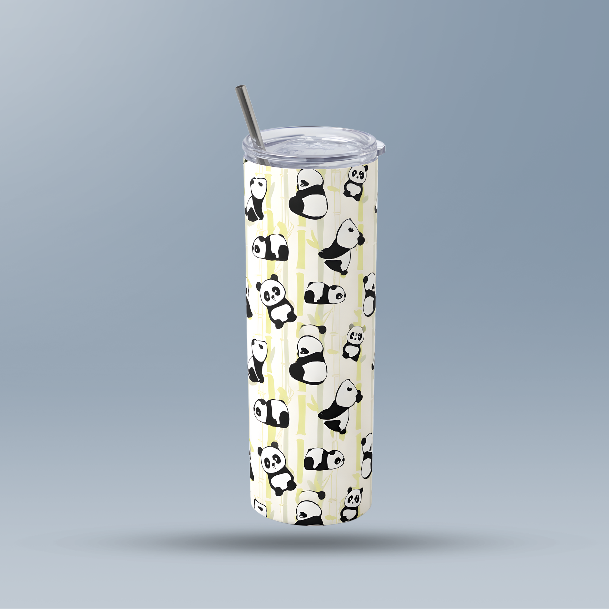 Panda AOP Tumbler Bottle