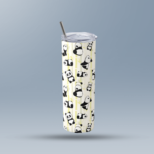 Panda AOP Tumbler Bottle