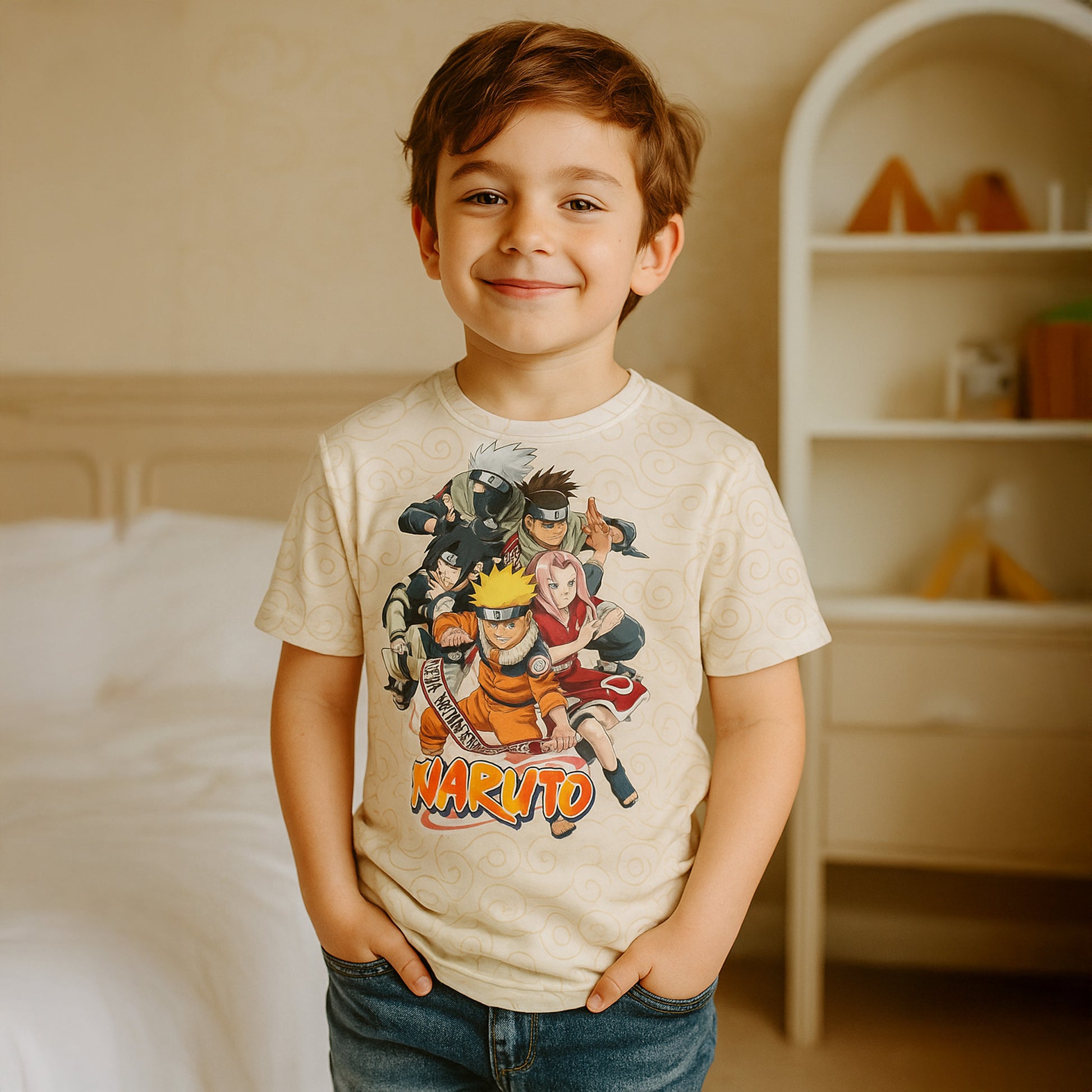 Naruto Kids AOP Sports T-Shirt