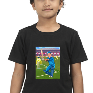 Deva Playing Cricket | DTF Printed Tshirt