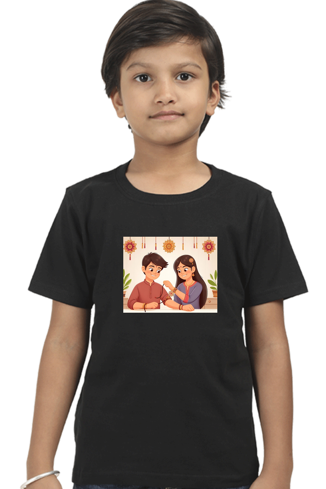 Kids Raksha Bandhan T-shirt | DTF Print