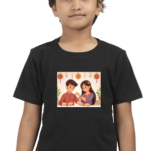 Kids Raksha Bandhan T-shirt | DTF Print