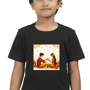 Kids Raksha Bandhan T-shirt | DTF Print