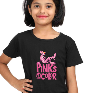 Kids Pink Panther T-shirt | DTF Print