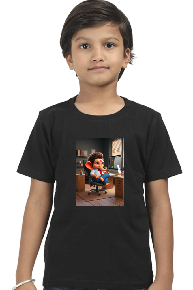 Kids Ganpati T-Shirts | 5 to 13 Yrs