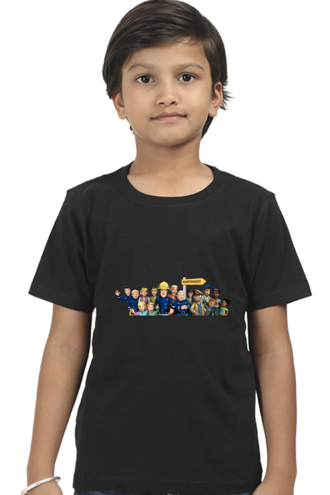 Kids Fireman Sam T-shirt | DTF Print