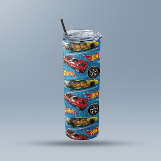Hot Wheel AOP Tumbler Bottle
