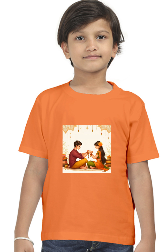 Kids Raksha Bandhan T-shirt | DTF Print