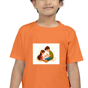 Kids Raksha Bandhan T-shirt | DTF Print