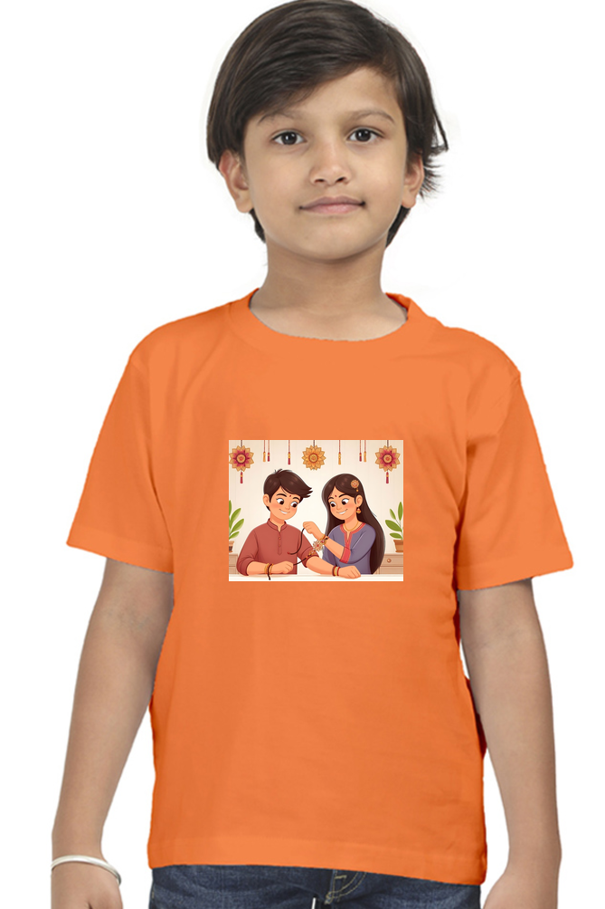 Kids Raksha Bandhan T-shirt | DTF Print