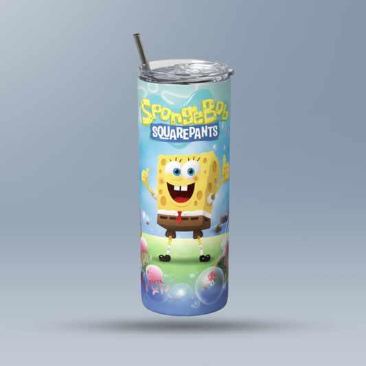 Sponge Bob AOP Tumbler Bottle