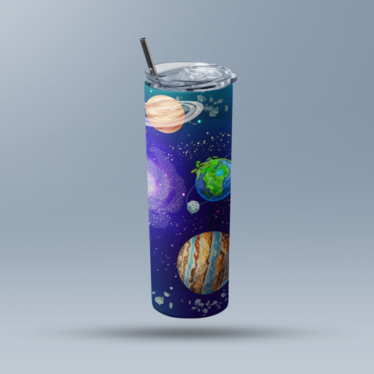 Galaxy AOP Tumbler Bottle