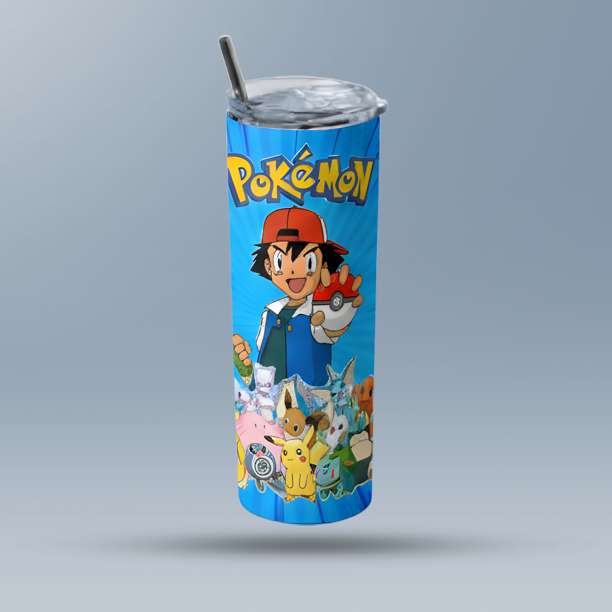 Pokemon AOP Tumbler Bottle