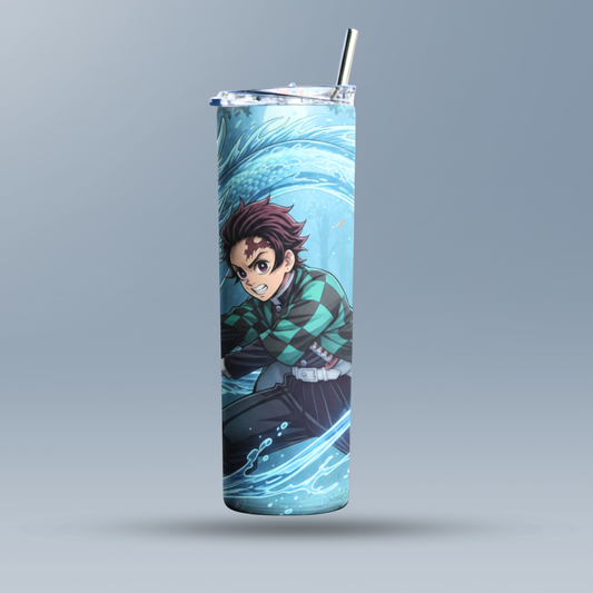 Demons Layer AOP Tumbler Bottle