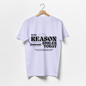 Be the Reason Someone Smiles Today / Motivation Quote-Puzzle Squad Cotton T-shirts for Boys & Girls