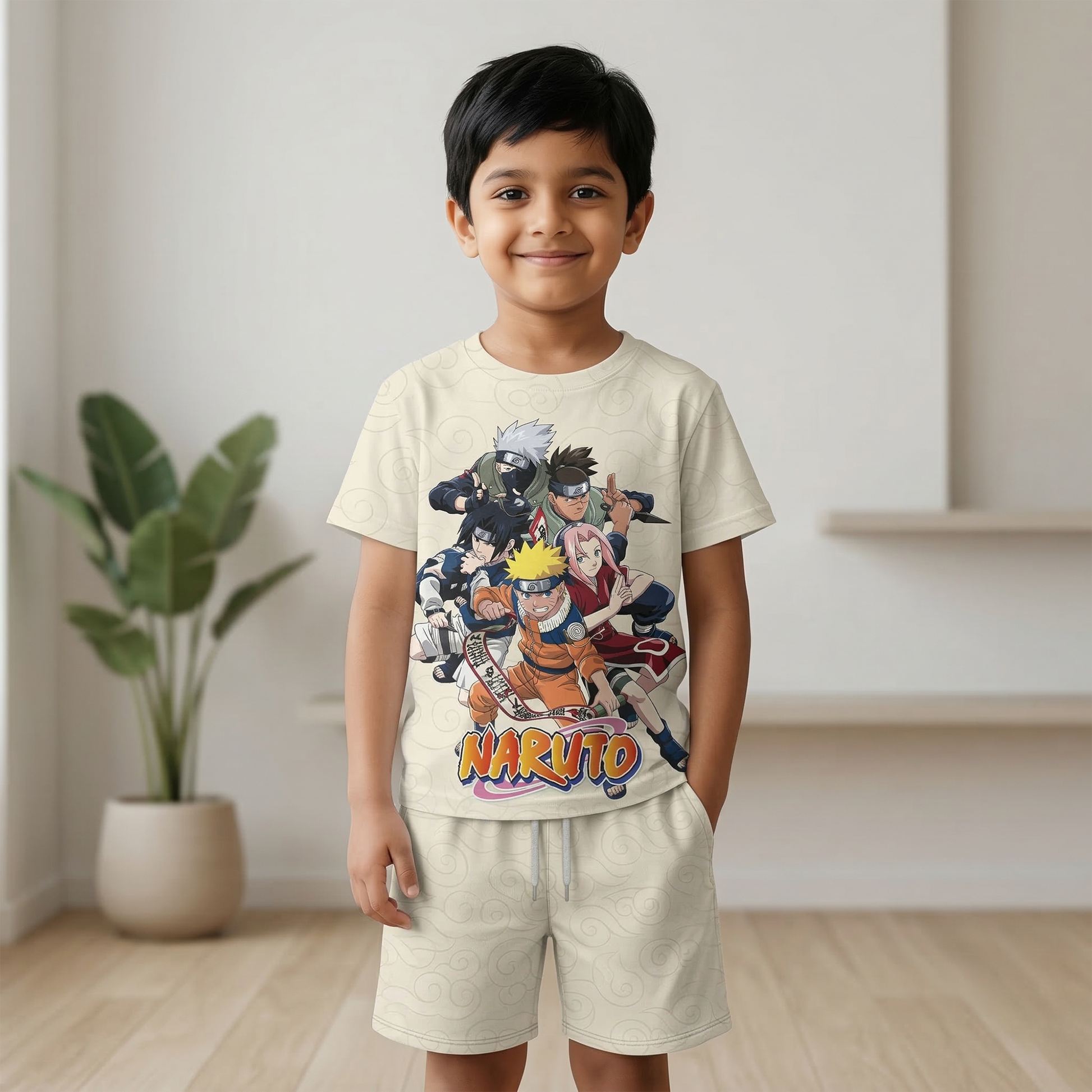 Naruto Kids AOP Co-ord Sets