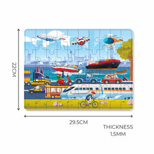 3 in 1 Jigsaw Puzzle Transport