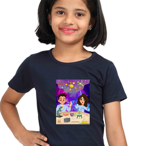 Deva and Aarya Scientist T-shirt | DTF Print