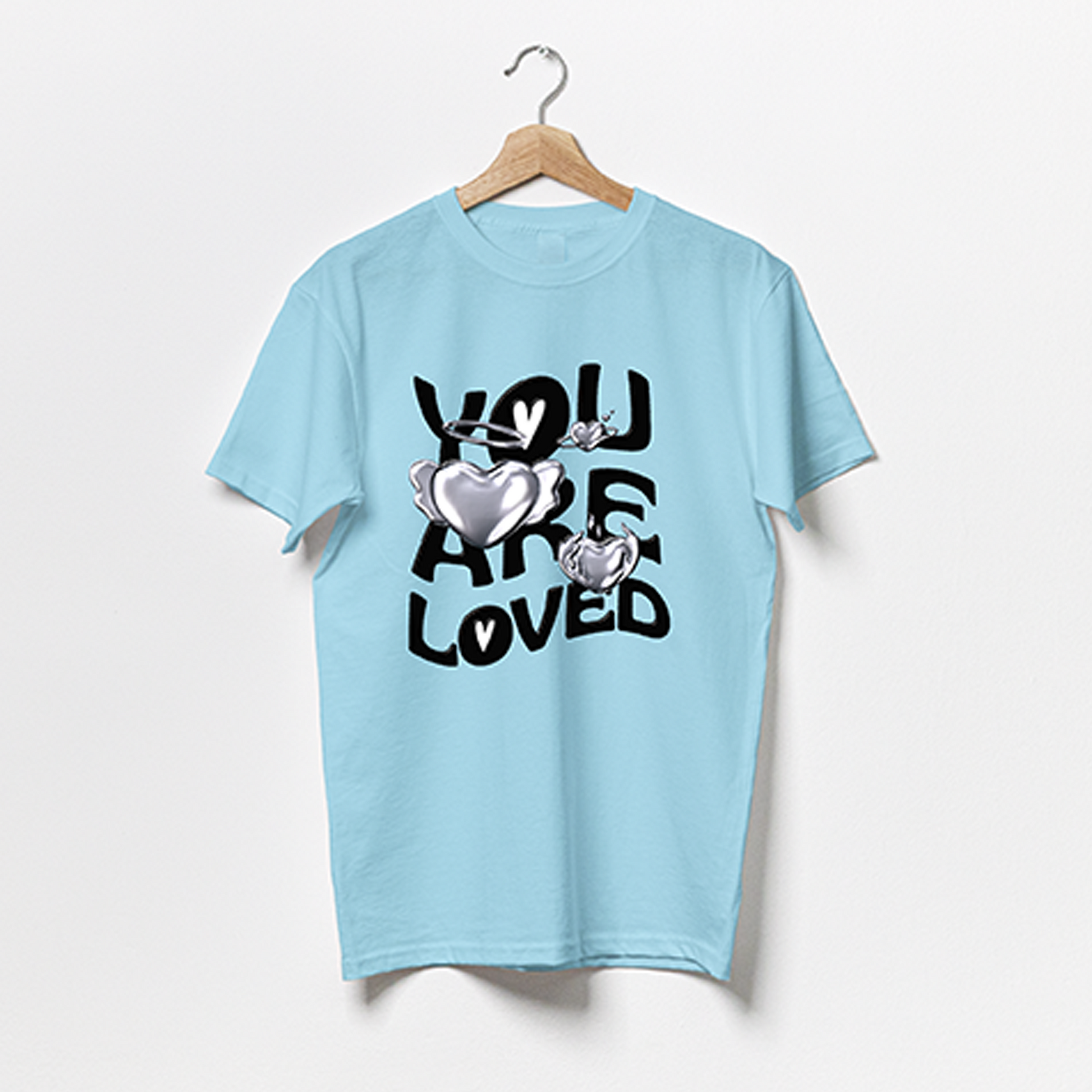 You are Loved/ Motivation Quote-Puzzle Squad Cotton T-shirts for Boys & Girls