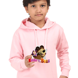 Masha and The Bear Hoodie for kids