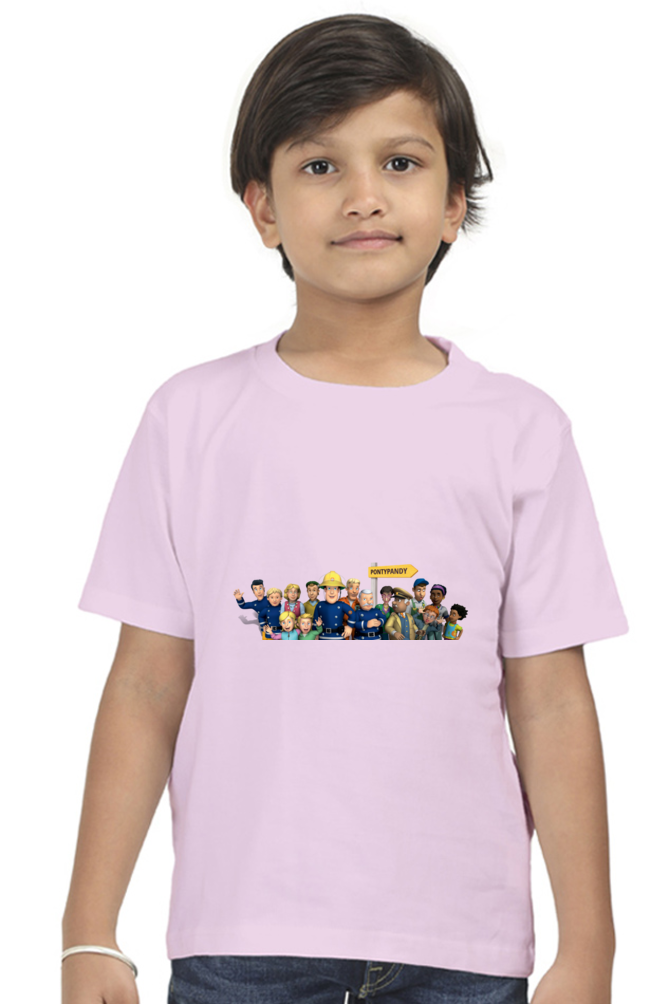 Kids Fireman Sam T-shirt | DTF Print