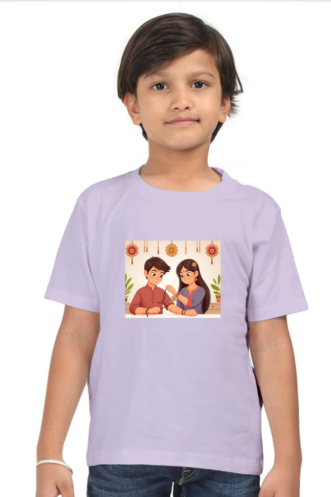 Kids Raksha Bandhan T-shirt | DTF Print