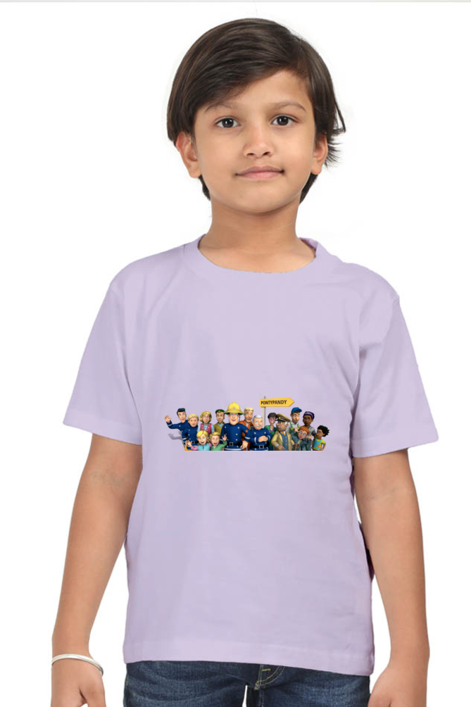 Kids Fireman Sam T-shirt | DTF Print