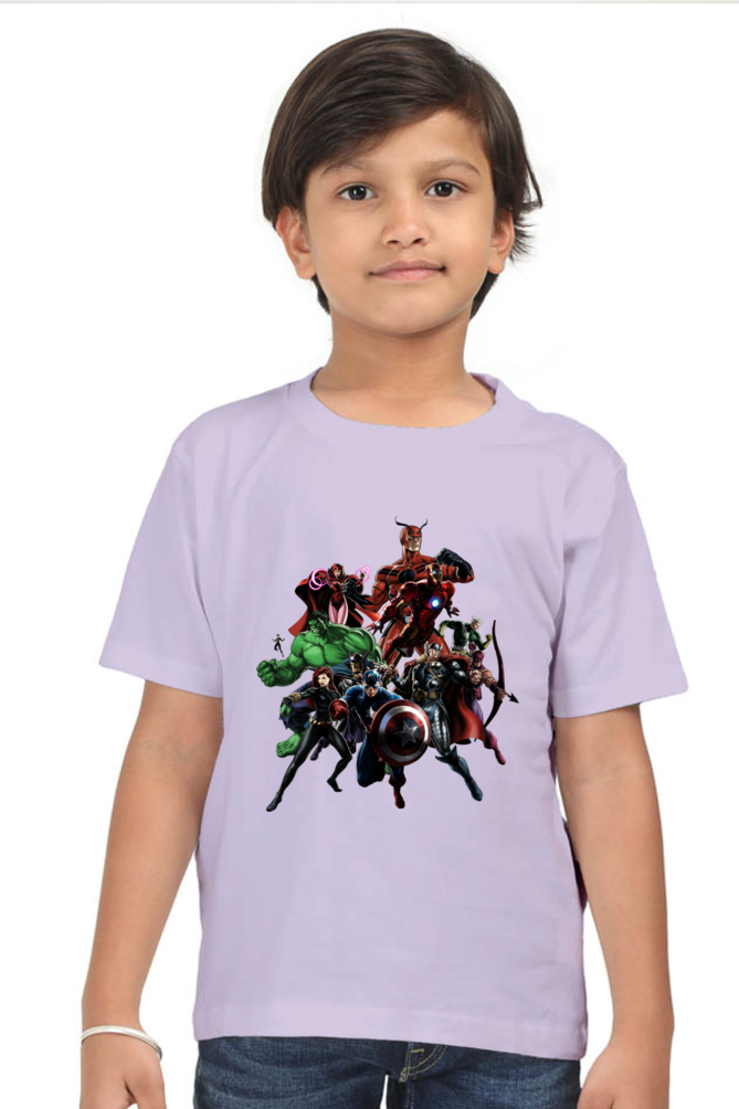 Kids Super Heros T-shirt | DTF Print