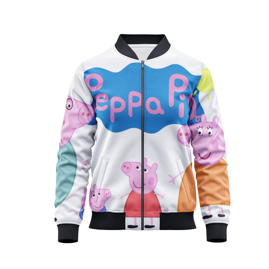 Kids Peppa Pig Bomber Jacket