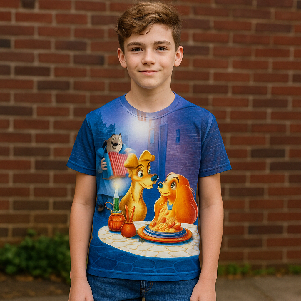 Animal Kids AOP Sports T-Shirt
