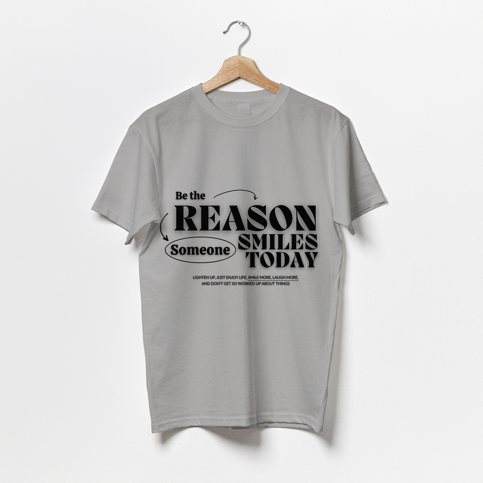 Be the Reason Someone Smiles Today / Motivation Quote-Puzzle Squad Cotton T-shirts for Boys & Girls