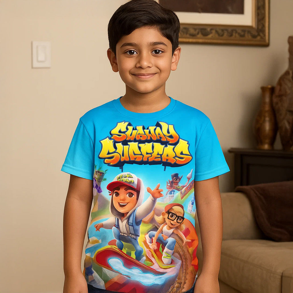 Subway Surfers  AOP Sports T-Shirt