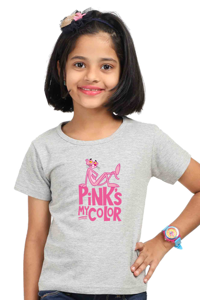 Kids Pink Panther T-shirt | DTF Print