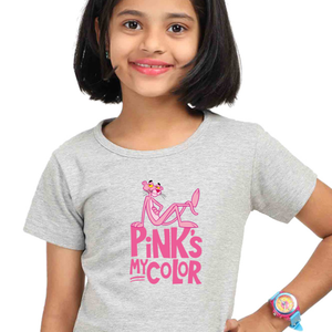 Kids Pink Panther T-shirt | DTF Print