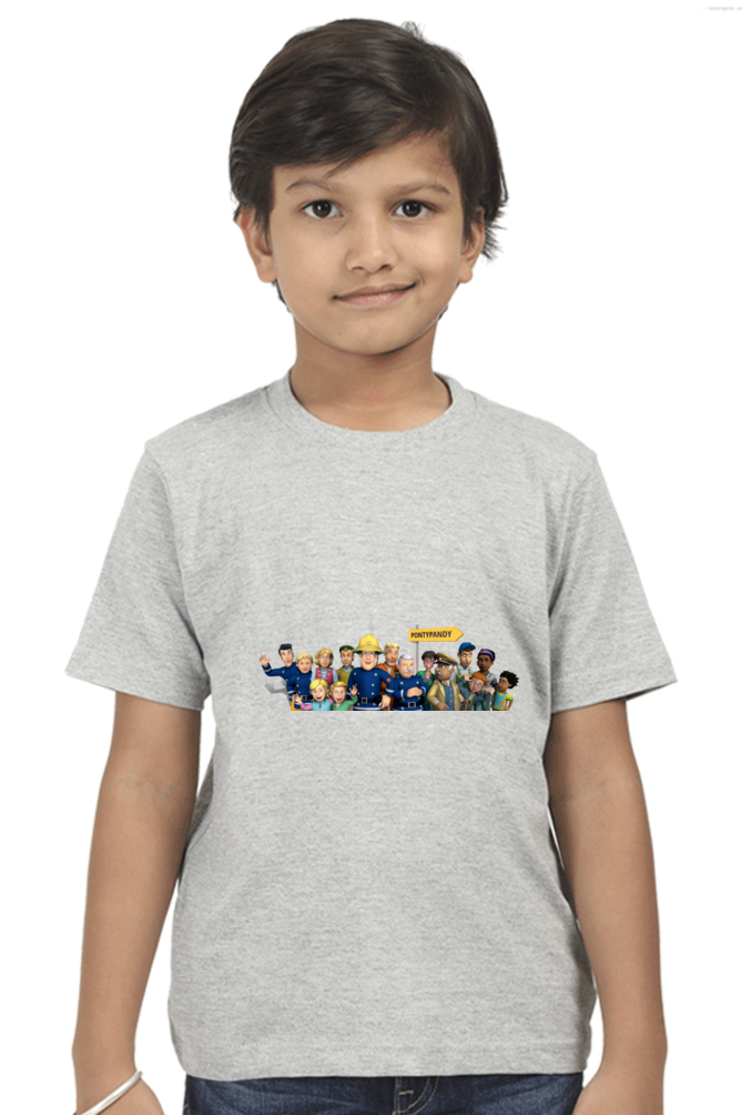 Kids Fireman Sam T-shirt | DTF Print