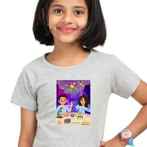 Deva and Aarya Scientist T-shirt | DTF Print