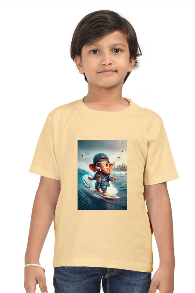 Kids Ganpati T-Shirts | DTF Print