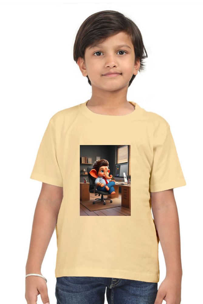 Kids Ganpati T-Shirts | 5 to 13 Yrs