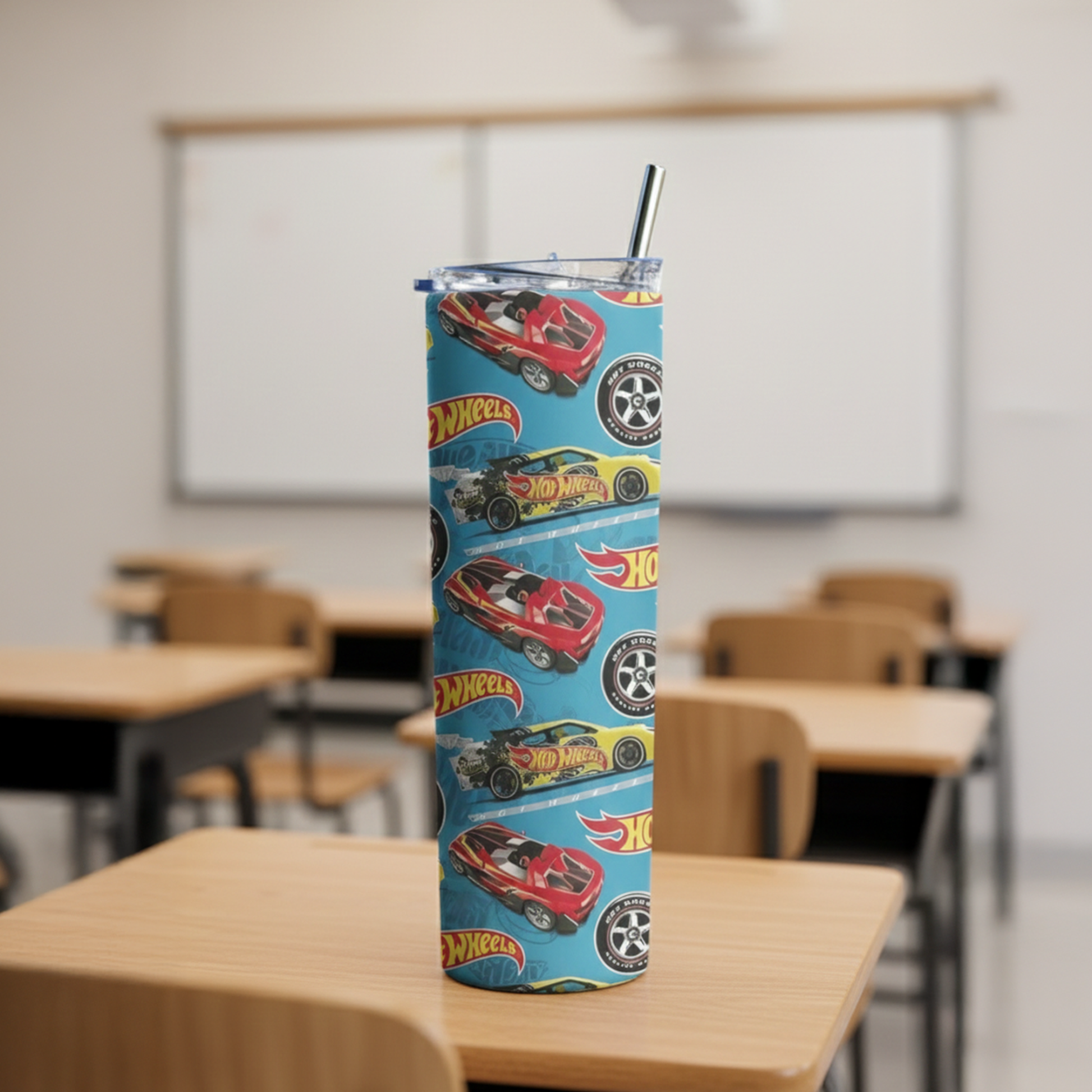 Hot Wheel AOP Tumbler Bottle