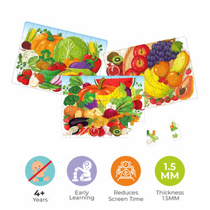 3 in 1 Fruit Jigsaw Puzzle