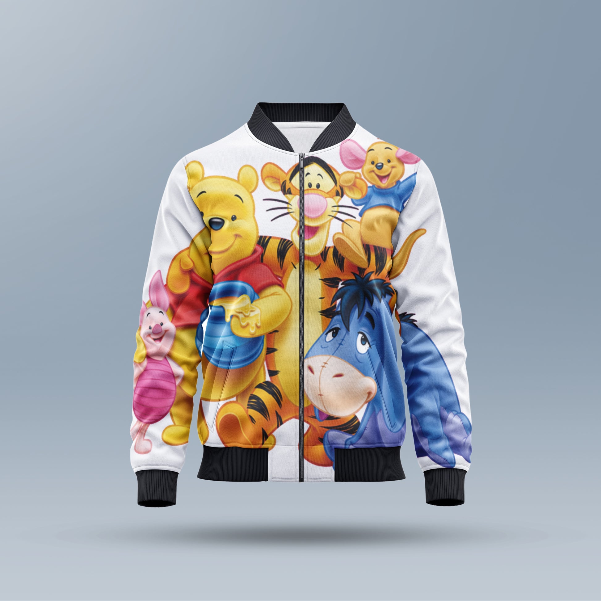 Kids Winnie The Pooh Bomber Jacket