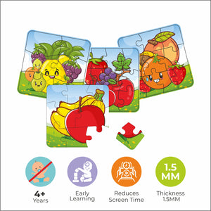 4 in 1 Fruit Jigsaw Puzzle