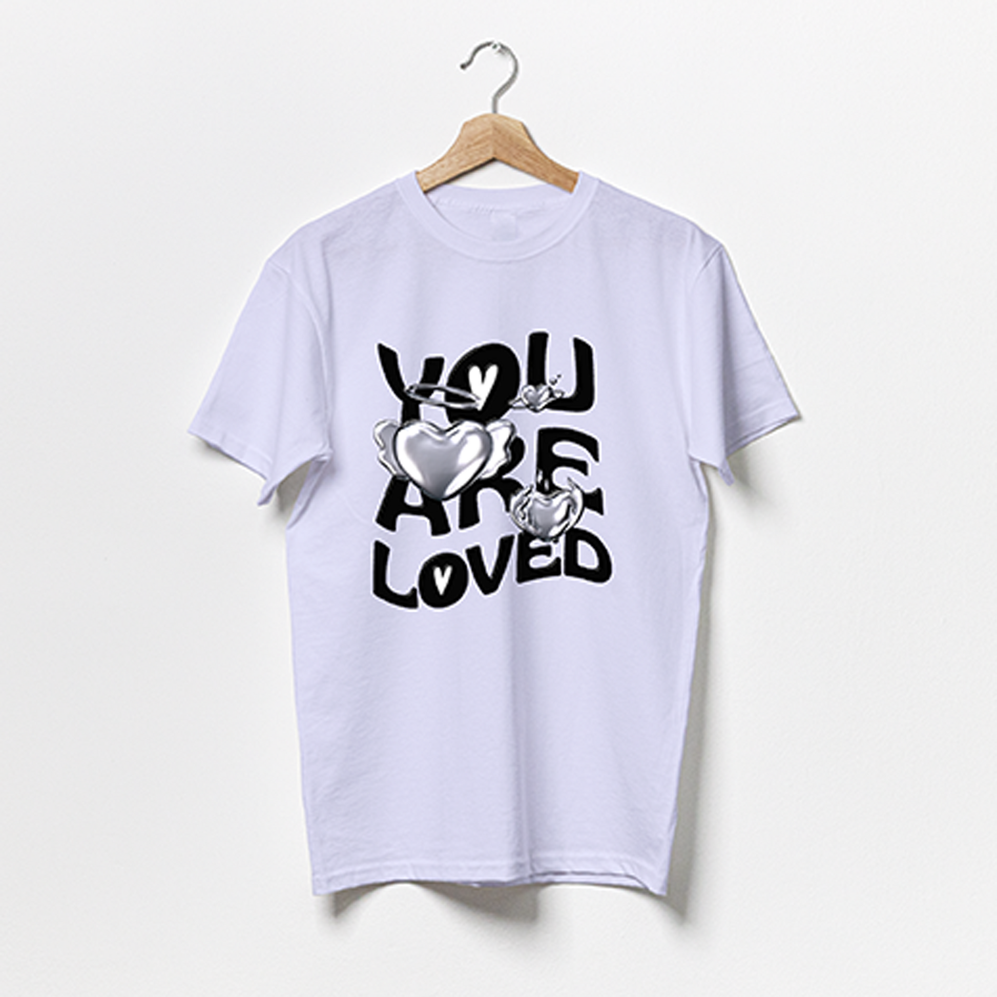 You are Loved/ Motivation Quote-Puzzle Squad Cotton T-shirts for Boys & Girls