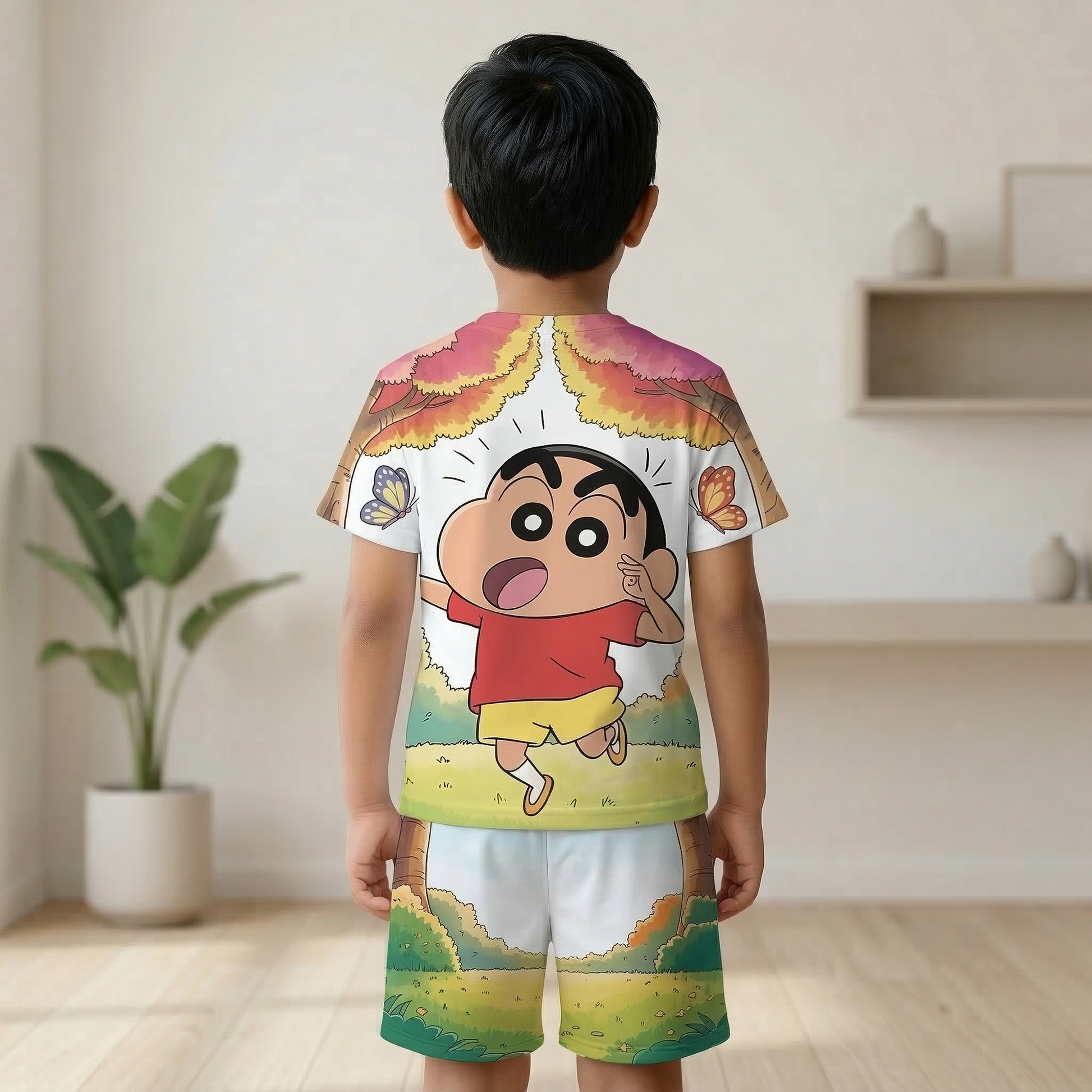 Shinchan Kids AOP Co-ord Set
