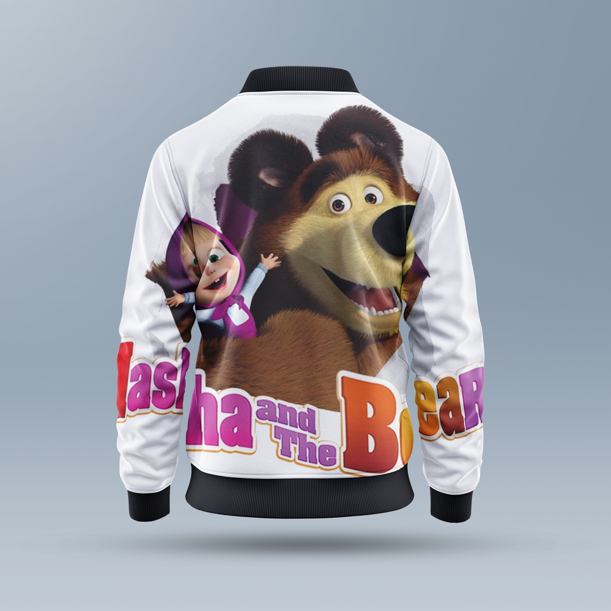 Kids Masha and Bear Bomber Jacket