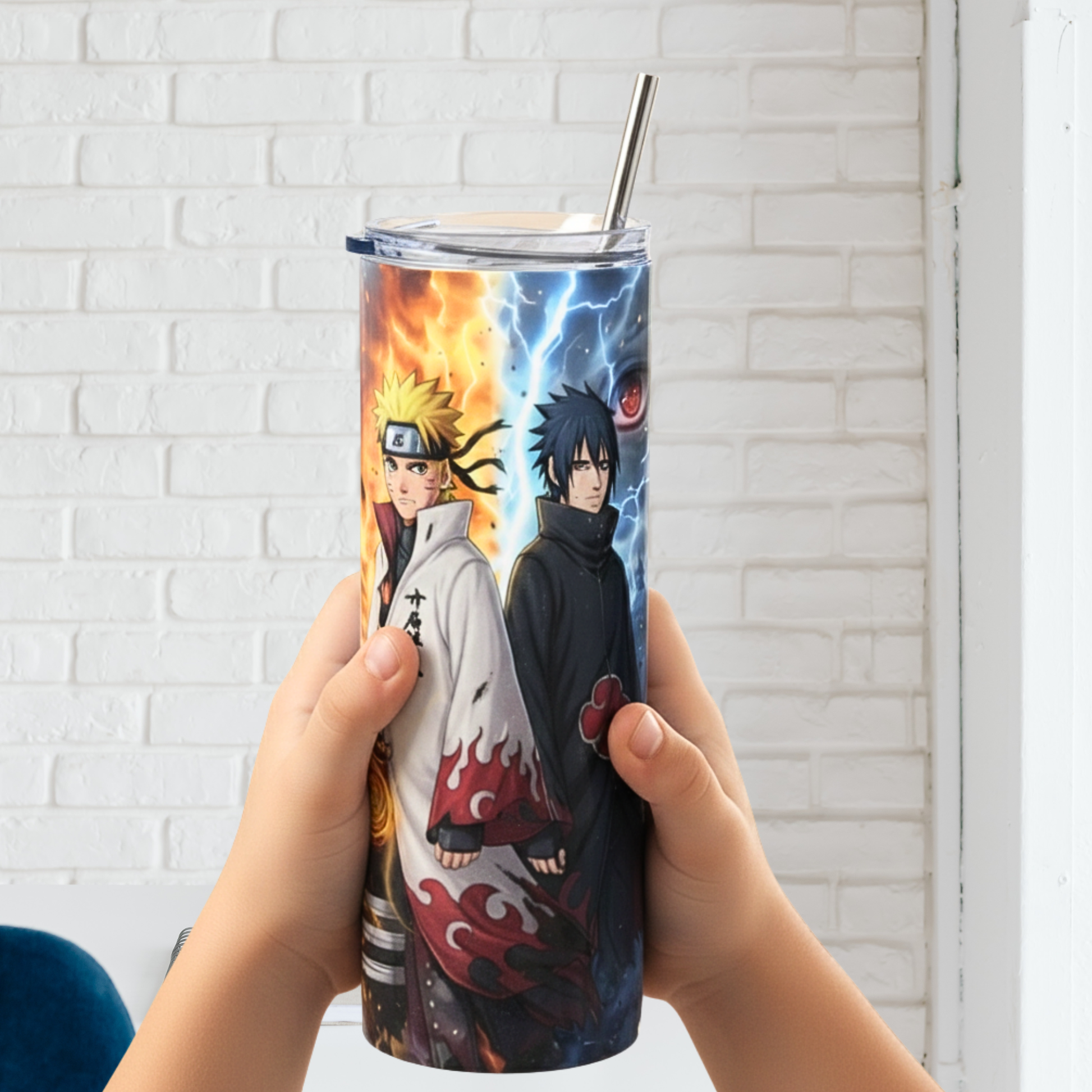Naruto AOP Tumbler Bottle