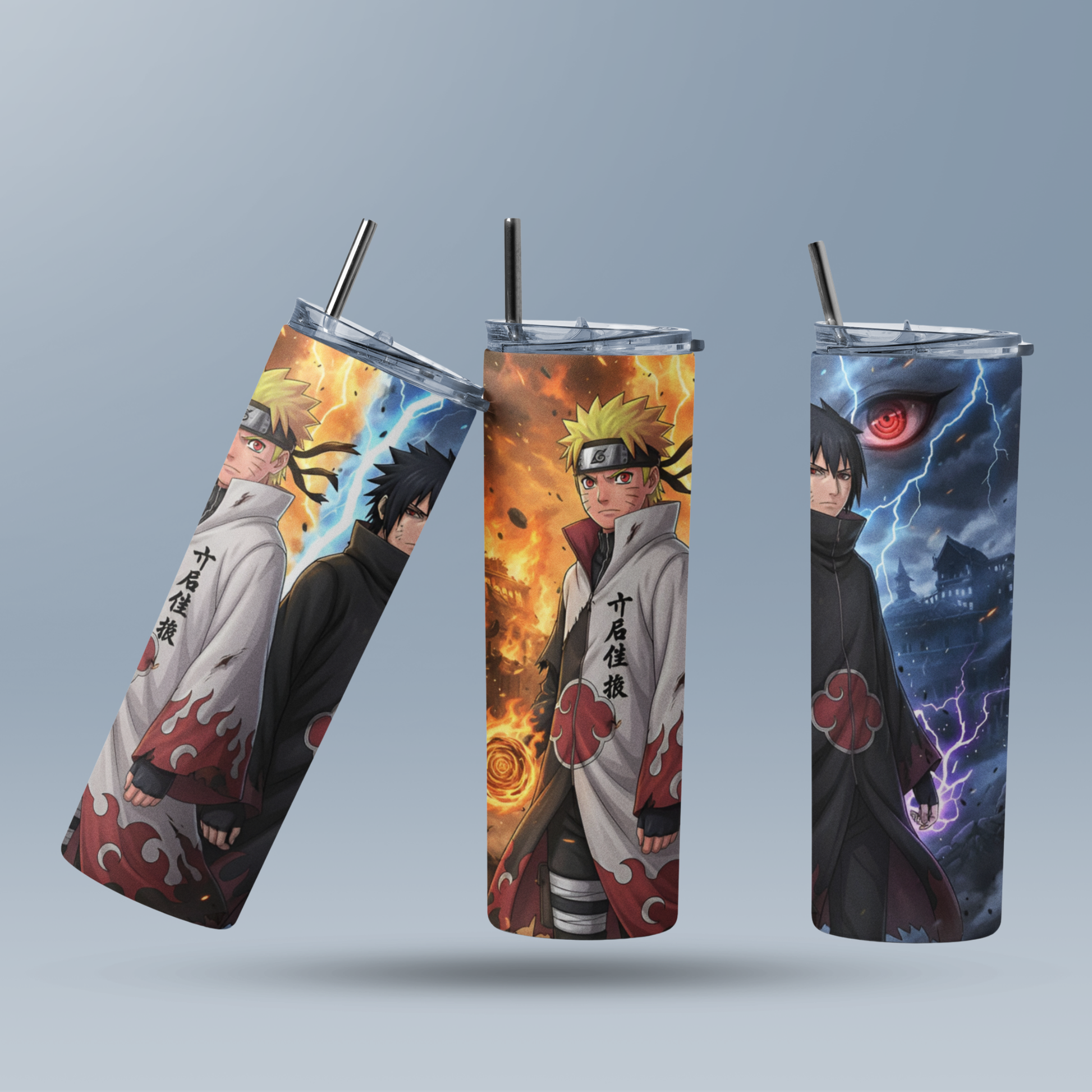 Naruto AOP Tumbler Bottle