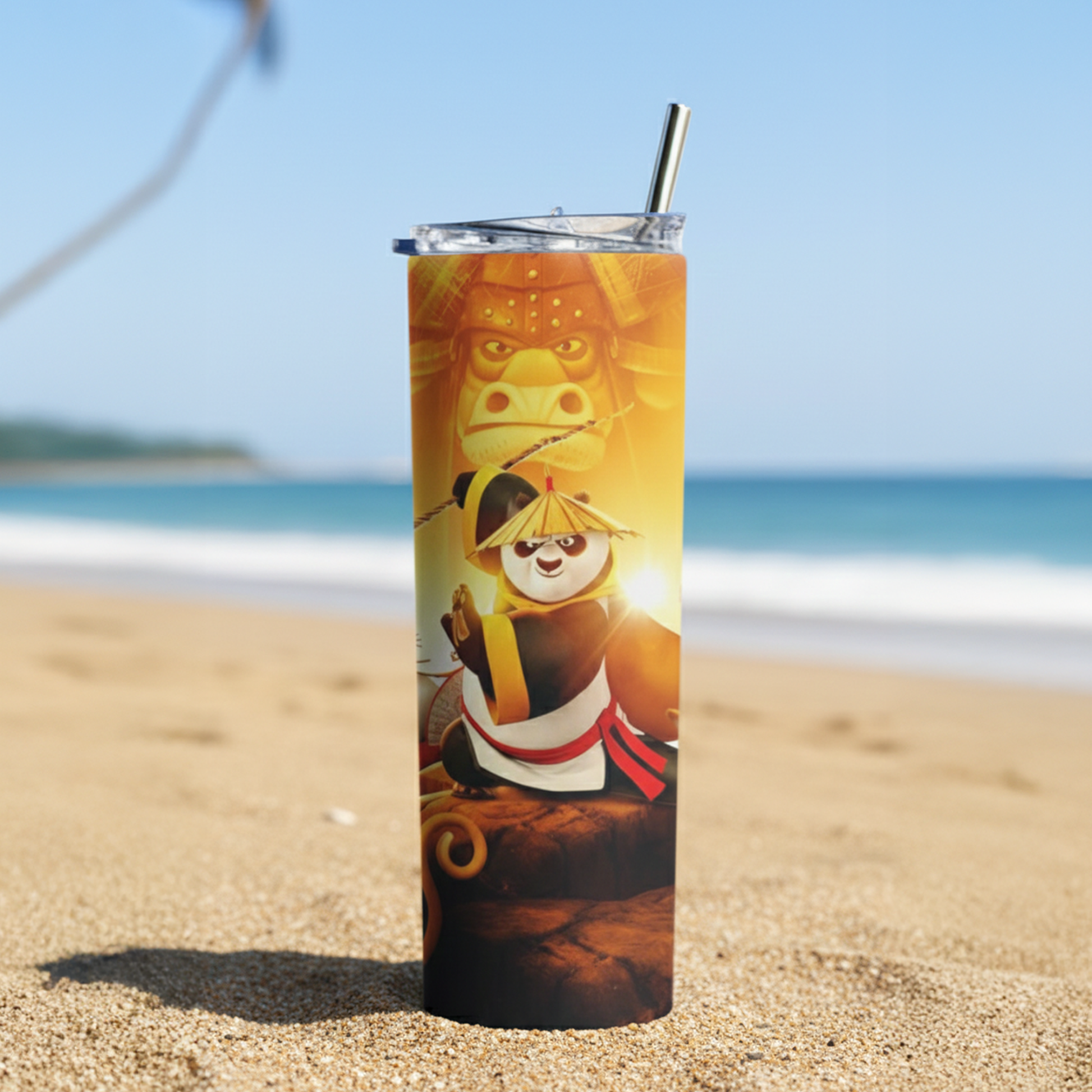 Kung Fu Panda AOP Tumbler Bottle